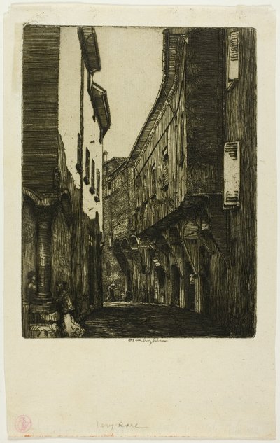 Via San Vitale, Bologna by Donald Shaw MacLaughlan