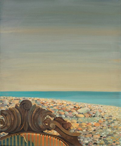 Armchair on the Beach by Donatella Merlo