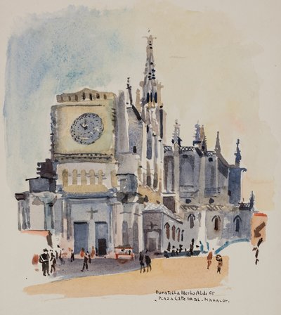 Cathedral Square, Manacor by Donatella Merlo