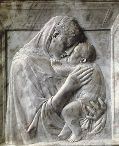 The Pazzi Madonna (Virgin and Child) by Donatello