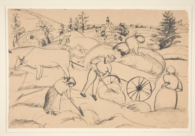 Harvesting by Dora Bromberger