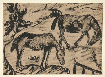 Horses by Dora Bromberger