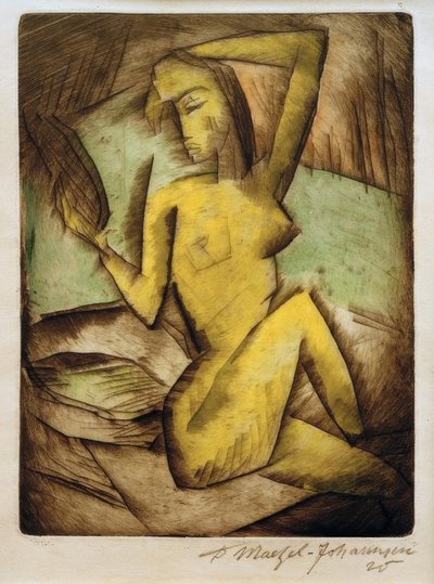 Nude with Mirror by Dorothea Mätzel Johannsen