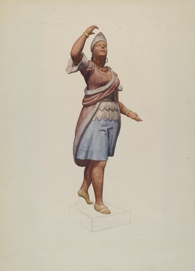 Cigar Store Indian by Dorothy Hay Jensen