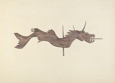 Dragon Weather Vane by Dorothy Hay Jensen