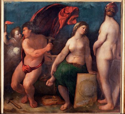 Allegory of music by Dosso Dossi