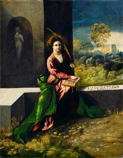 Saint Lucretia, c. 1520 by Dosso Dossi