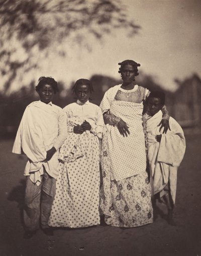 Family Group, 1863 by Désiré Charnay