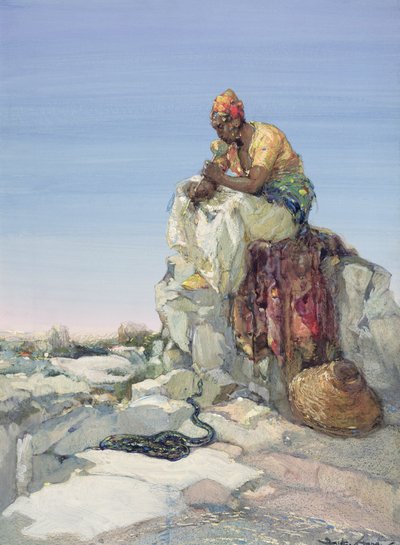 Snake Charmer by Dudley Hardy
