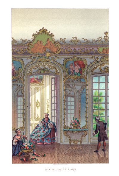 Hotel De Villars, 1885 by Durin
