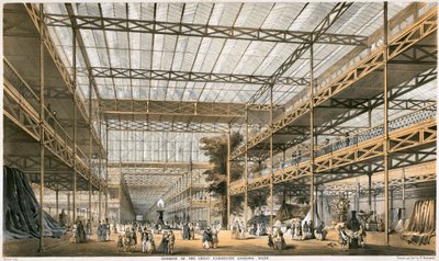 Great Exhibition, Crystal Palace, Hyde Park, London by Durond