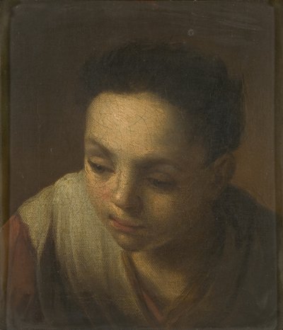 Head of a Girl by Dutch School