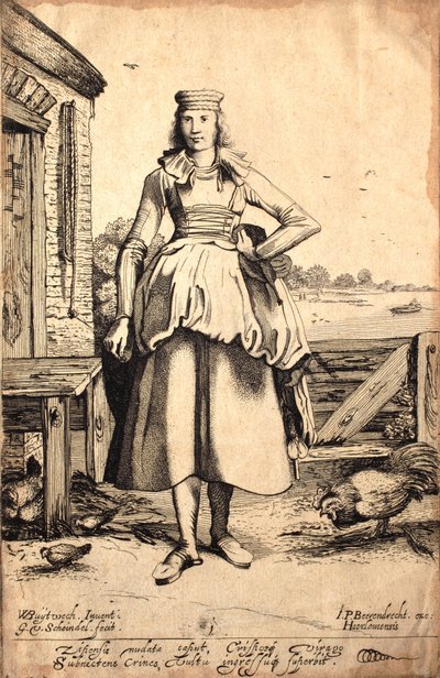 Maiden from Zijpe by Dutch School