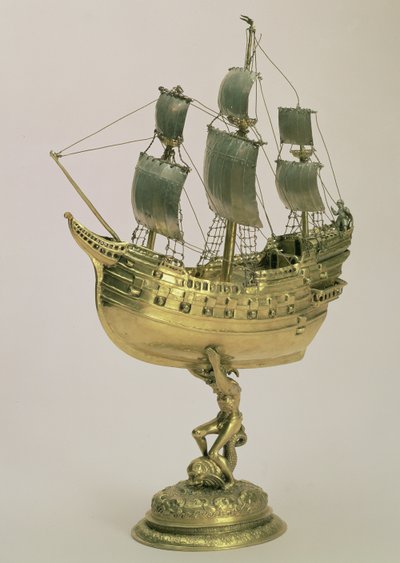 Model Warship, Amsterdam, 1595-96 by Dutch School