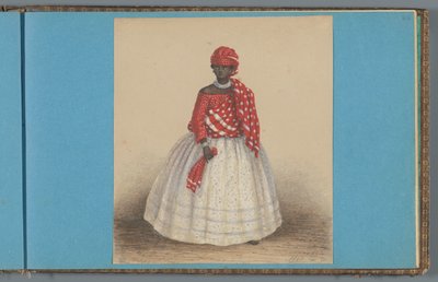 Woman in Surinam, 1860 by Dutch School