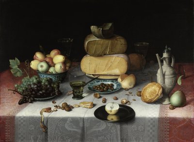 Still Life with Cheese, c. 1615 by Dyck