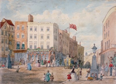 Middle Row, Holborn, London, 1867 by EH Dixon