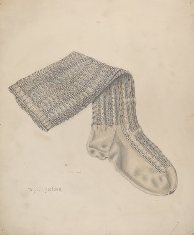 Knit Hose by E.J. Gilsleider