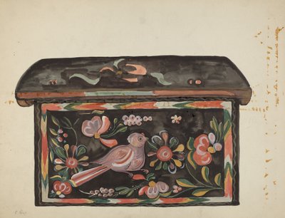 Native Pine Box, 1935-1942 by E. Boyd