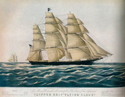 Clipper Ship: Flying Cloud by E Brown Jr