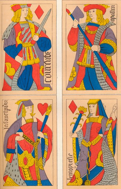 Playing Cards by E. Hauger