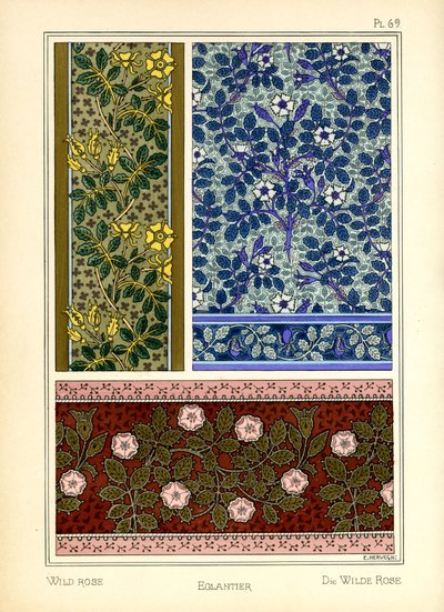 The Wild Rose by E. Hervegh