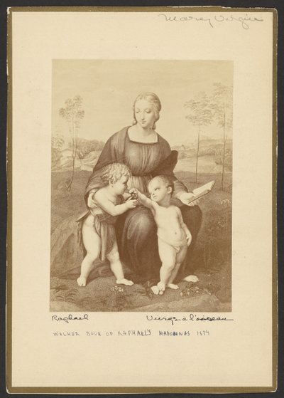 Virgin with the Bird by E. Hufnagel