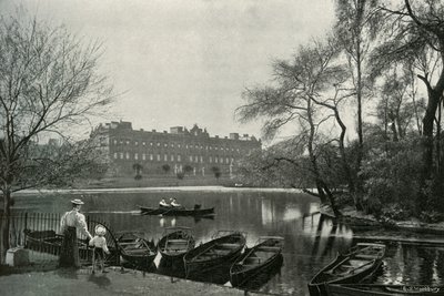 Buckingham Palace, c1897 by E. and S. Woodbury