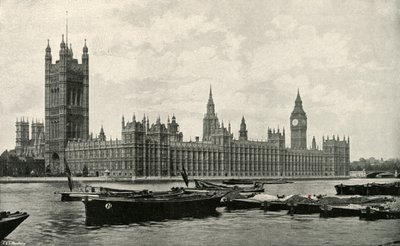 The Houses of Parliament by E. and S. Woodbury