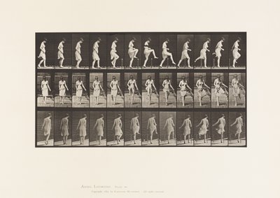 Stepping Over a Fence by Eadweard Muybridge