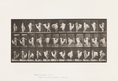 Plate 192. Dancing (fancy) by Eadweard Muybridge