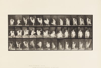 Plate 193. Dancing (Fancy) by Eadweard Muybridge