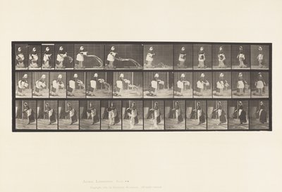 Emptying Bucket of Water by Eadweard Muybridge