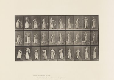 Miscellaneous Phases of the Toilet by Eadweard Muybridge