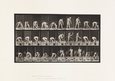 Bricklaying by Eadweard Muybridge
