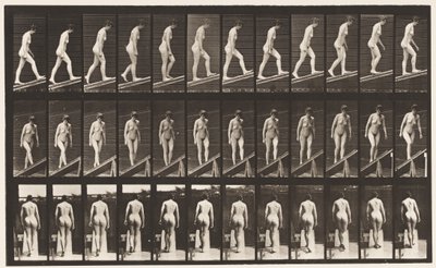 Plate 76. Ascending Incline by Eadweard Muybridge