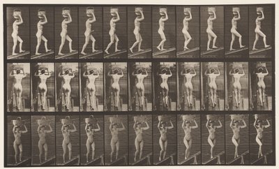 Plate 80. Ascending Incline by Eadweard Muybridge