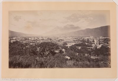 Volcano Fuego, Antigua Guatemala by Eadweard Muybridge