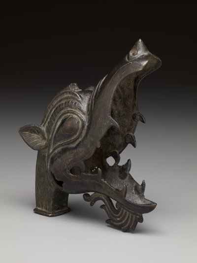 Dragon Head Finial, Seljuk Period by Eastern Mediterranean School