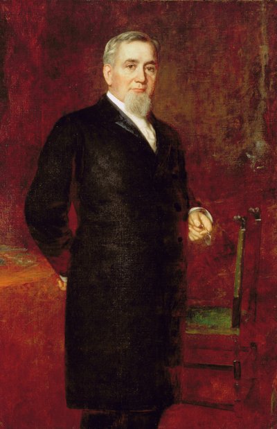 George Mortimer Pullman (1831-97) by Eastman Johnson