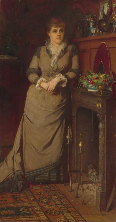 Harriet Hubbard Ayer, 1881 by Eastman Johnson