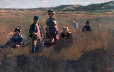 In the Field by Eastman Johnson