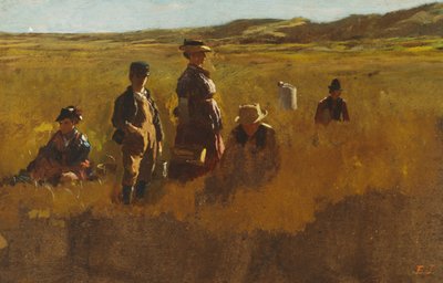 In the Fields by Eastman Johnson