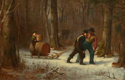 On Their Way to Camp, 1873 by Eastman Johnson