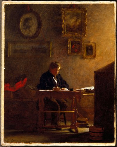 Self-Portrait, c.1865-70 by Eastman Johnson