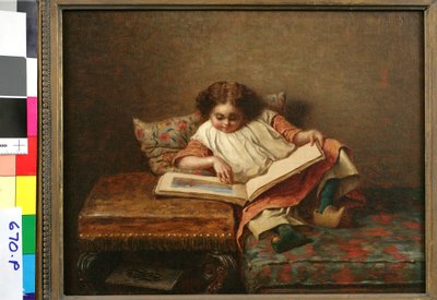 The Art Lover by Eastman Johnson