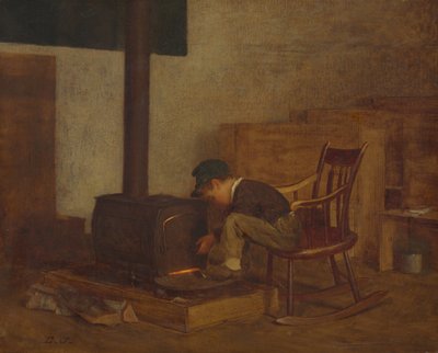 The Early Scholar, c. 1865 by Eastman Johnson
