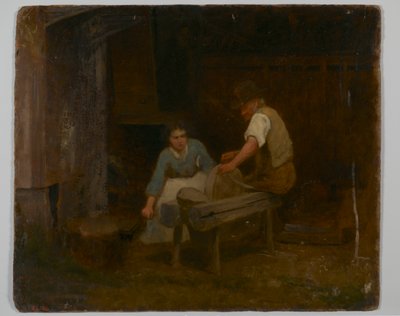 The Fugitive Slaves by Eastman Johnson