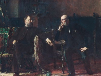 The Funding Bill by Eastman Johnson