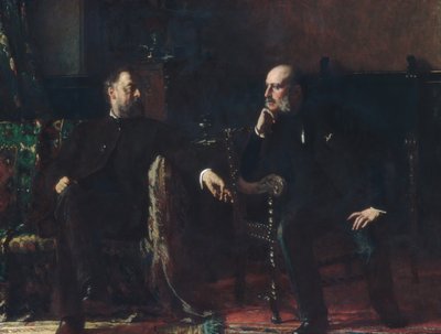 The Funding Bill by Eastman Johnson